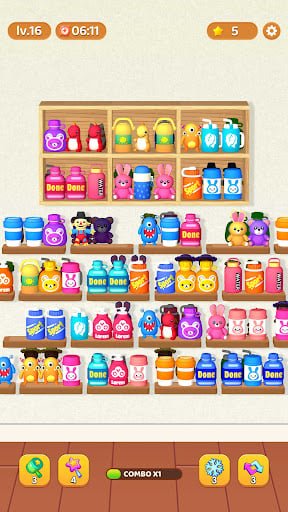 Goods Sort - Sorting Games