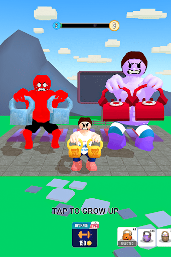 Gym Workout Clicker: Muscle Up